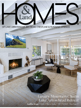 Homes & Land Lake Arrowhead magazine cover